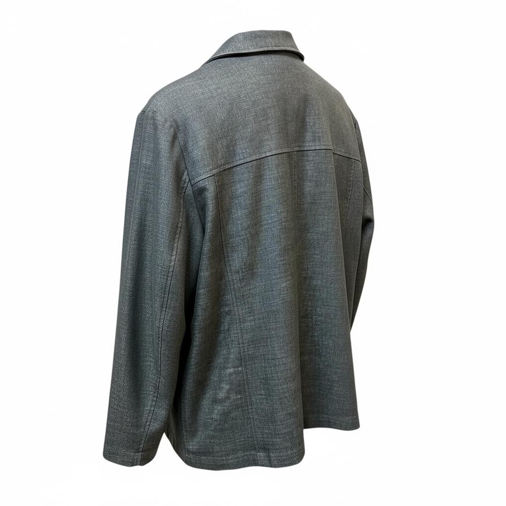 Chaqueta tipo tejana fina azul  talla 50  22.99 €