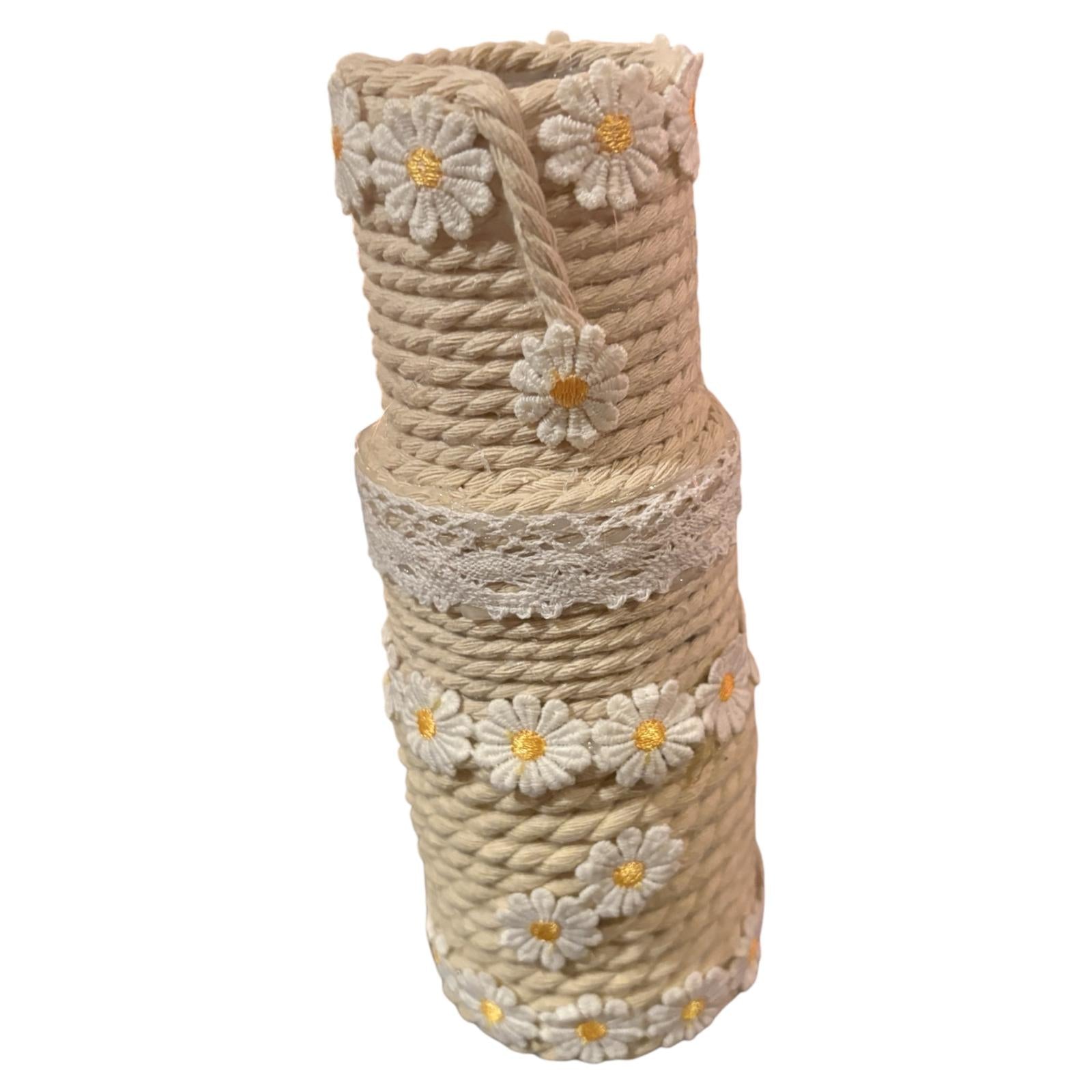 JARRON CON FLORES ARTIFICIALES