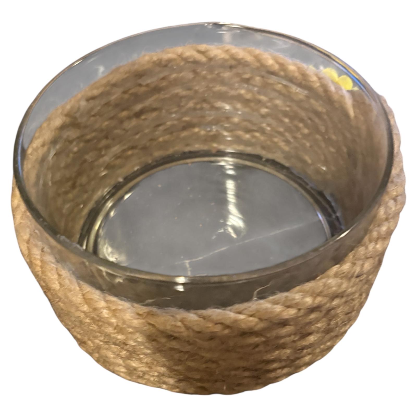 CESTA CON  6 POSAVASOS  DE MADERA