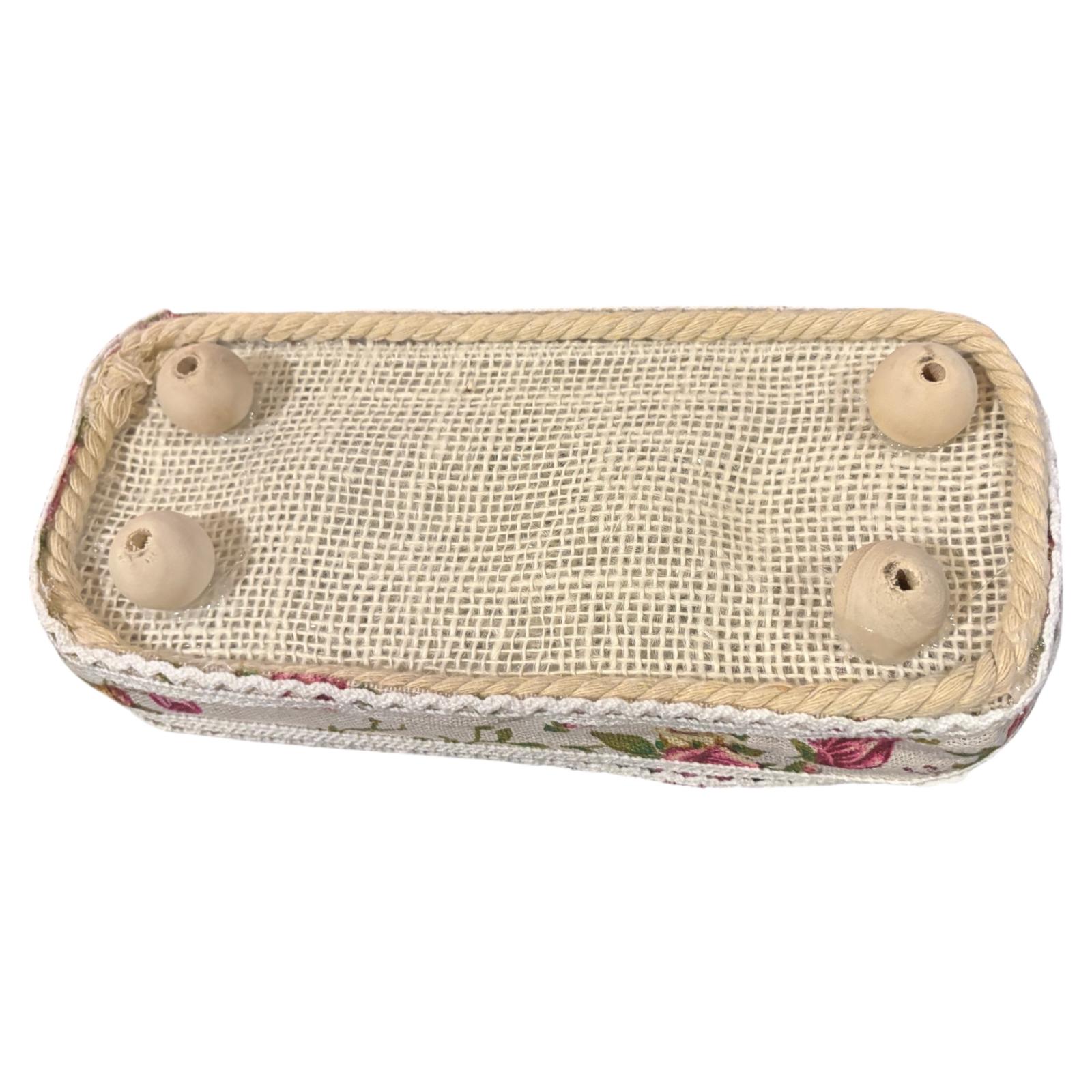 BANDEJA TOQUE ROMANTICO PARA DECORACION