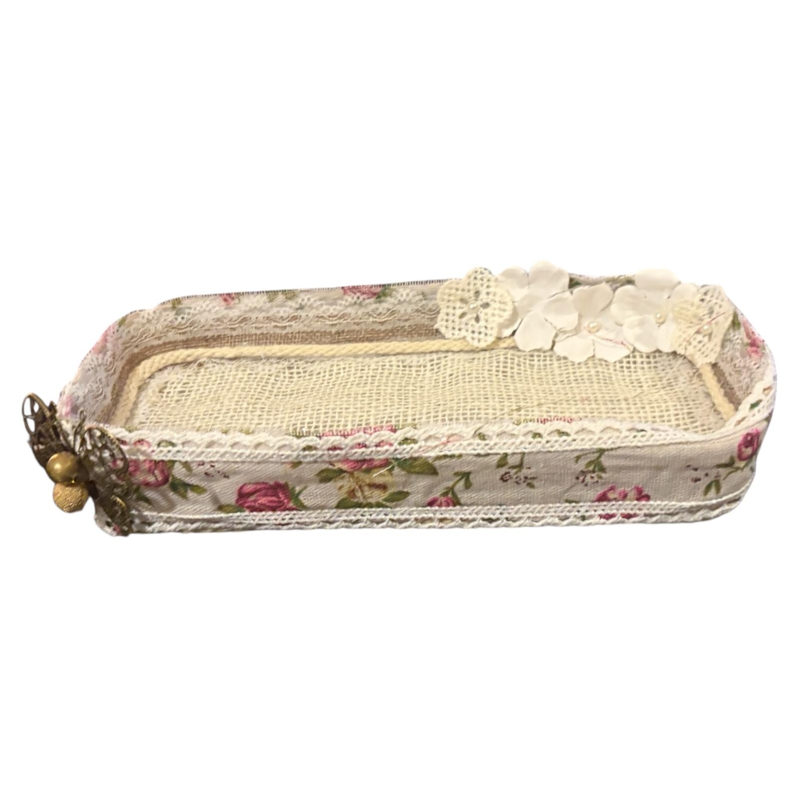 BANDEJA TOQUE ROMANTICO PARA DECORACION