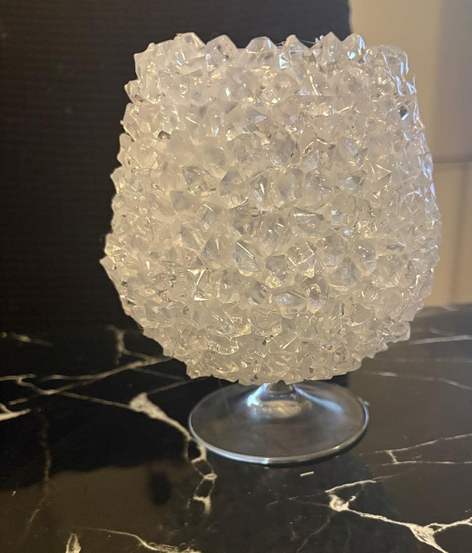 COPA CRISTAL DECORADA