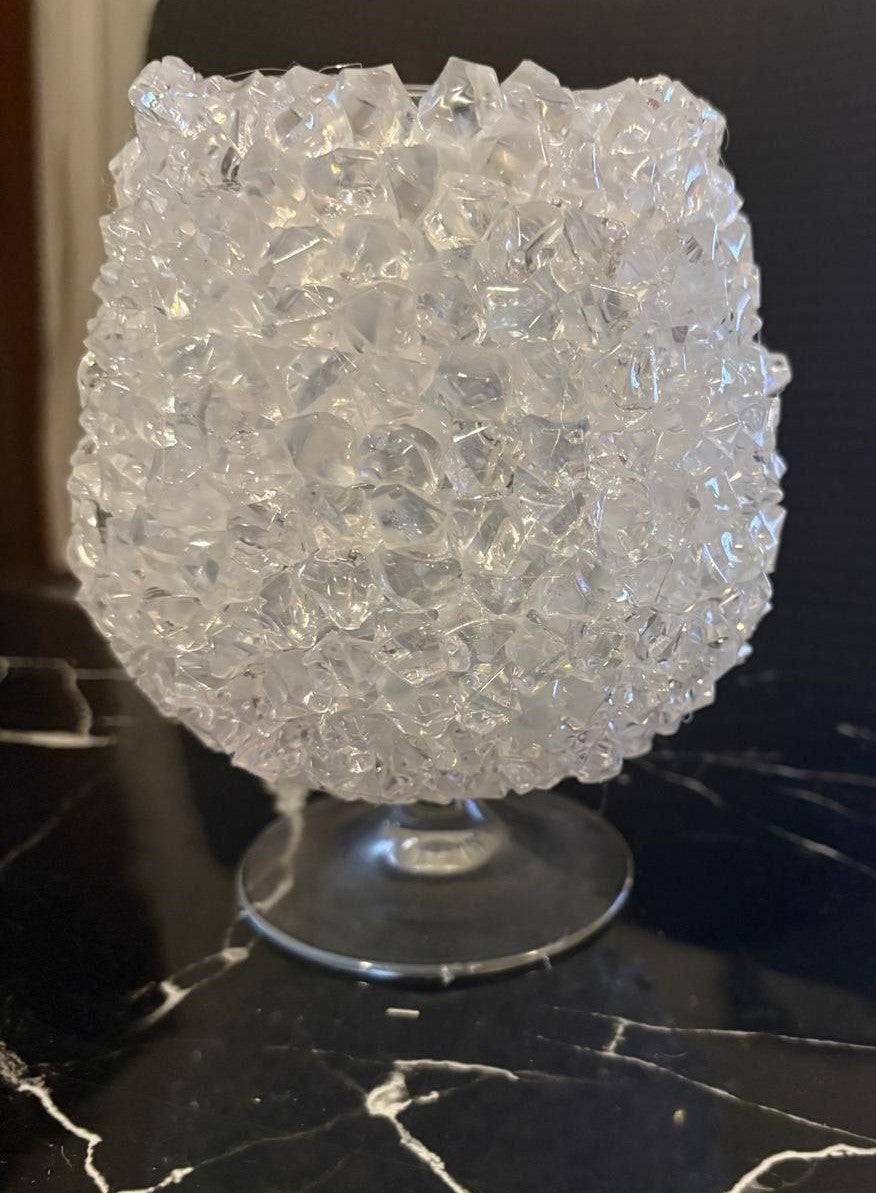 COPA CRISTAL DECORADA