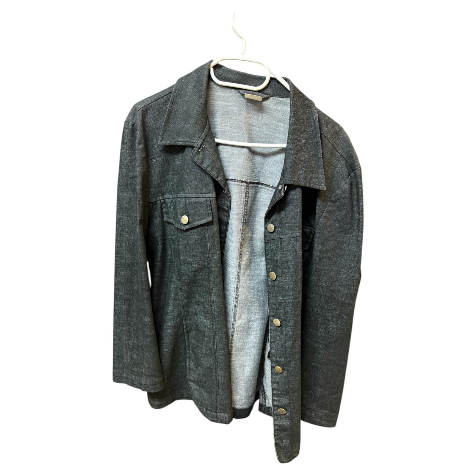 Chaqueta tipo tejana fina azul  talla 50  22.99 €