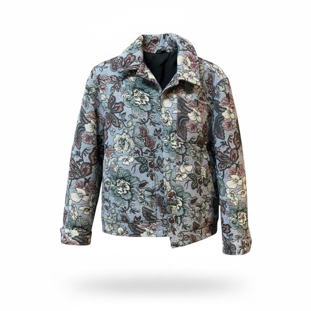 Chaqueta floreada unisex  Talla S 30 €