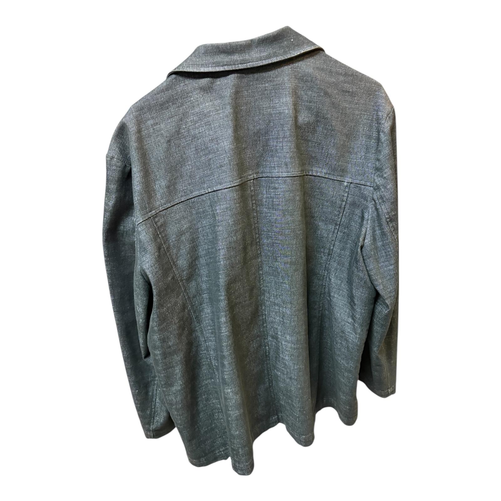 Chaqueta tipo tejana fina azul  talla 50  22.99 €