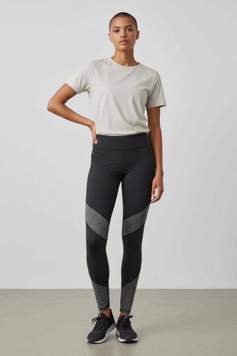 Mallas deportivas negro y gris talla L SIN ESTRENAR