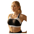 Top deportivo con cremallera blanco y negro talla L 5.99€